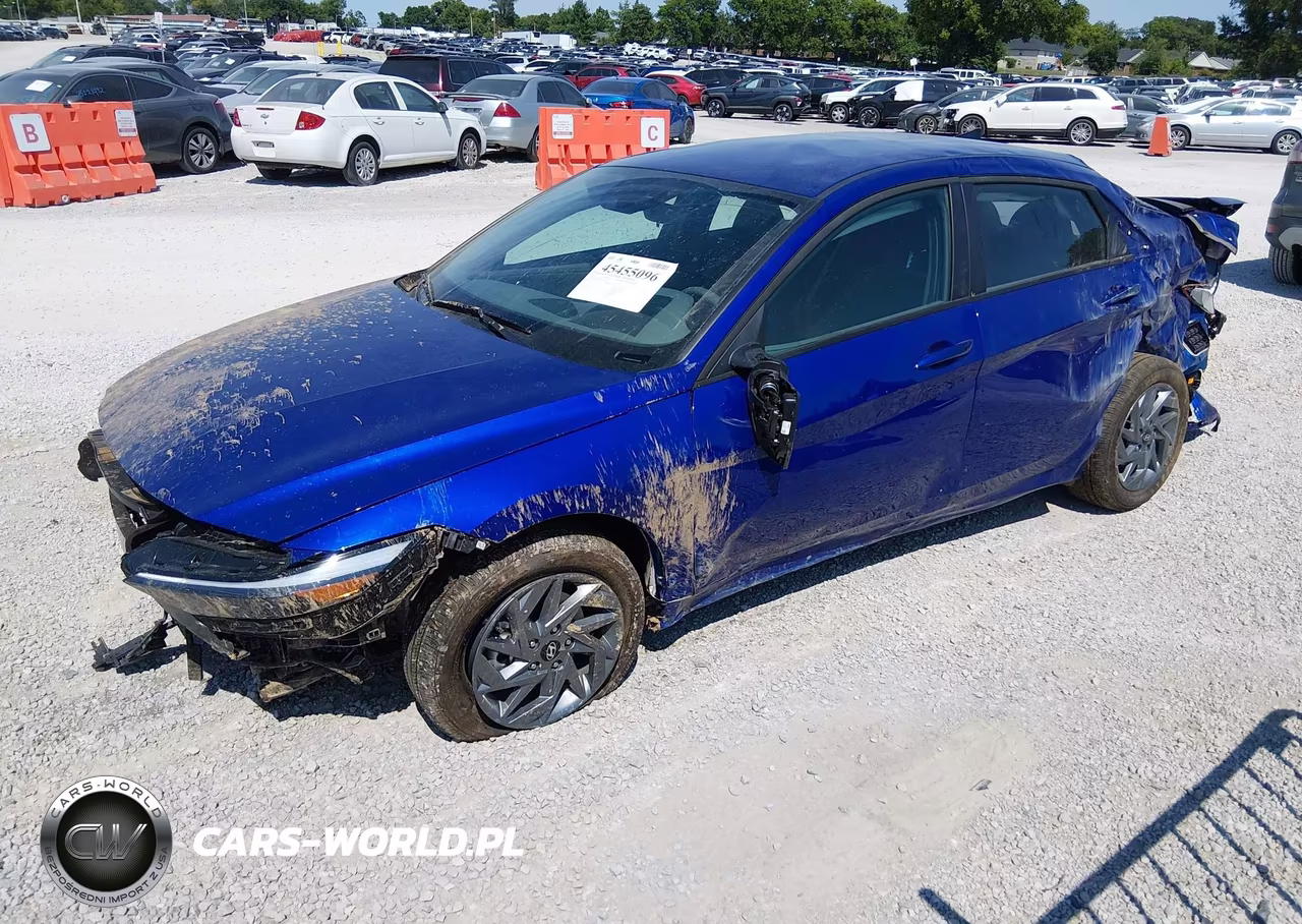 2026 Hyundai Elantra Hybrid Blue VIN:KMHLM4DJ0TU192282 - 2