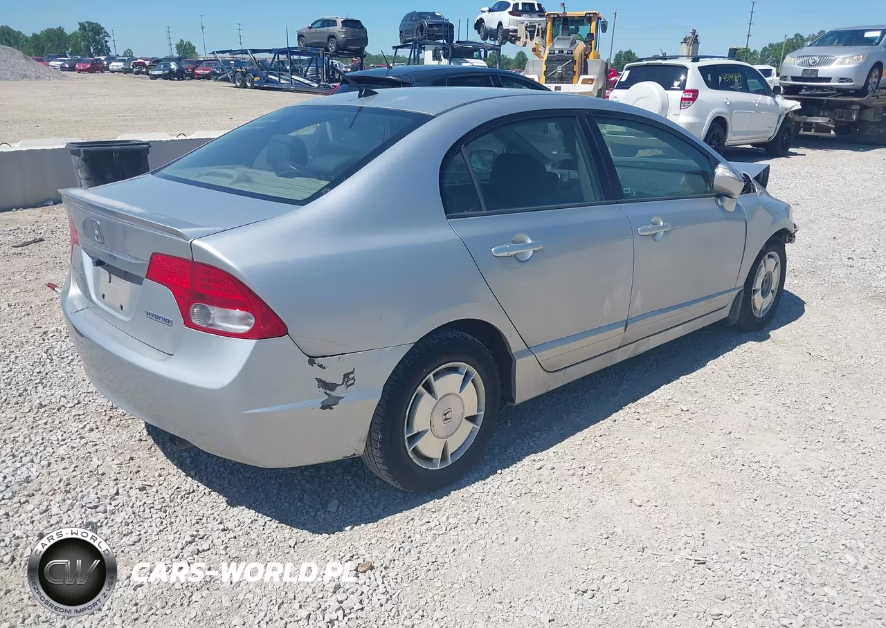 2010 Honda Civic Hybrid VIN:JHMFA3F28AS006392 - 4
