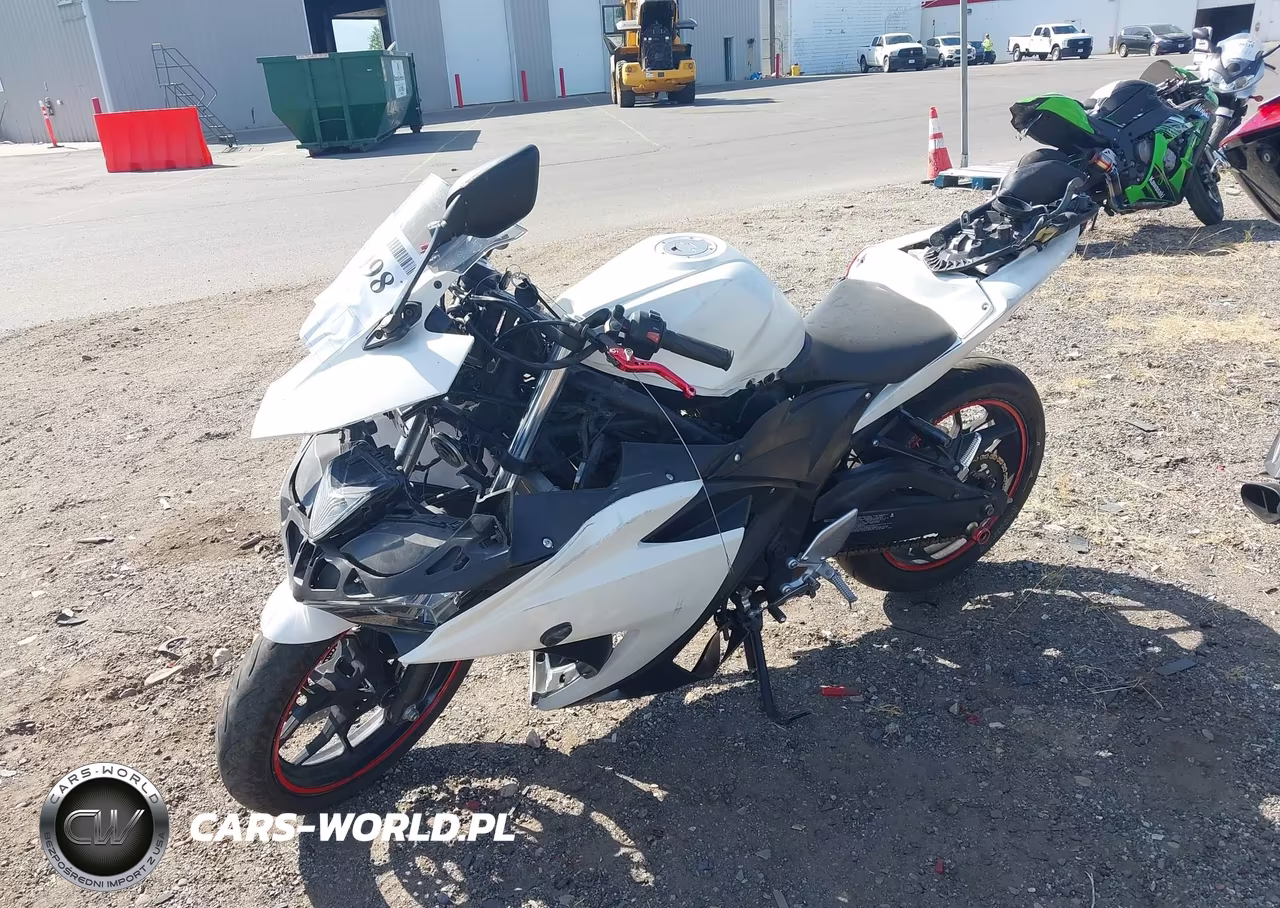 2017 Yamaha Yzfr3 A VIN:MH3RH15Y7HK002852 - 2