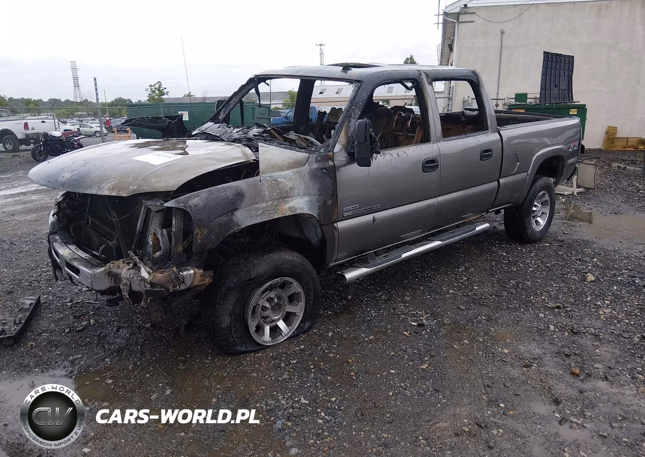 2006 GMC Sierra 2500Hd Slt VIN:1GTHK23D96F251614 - 2