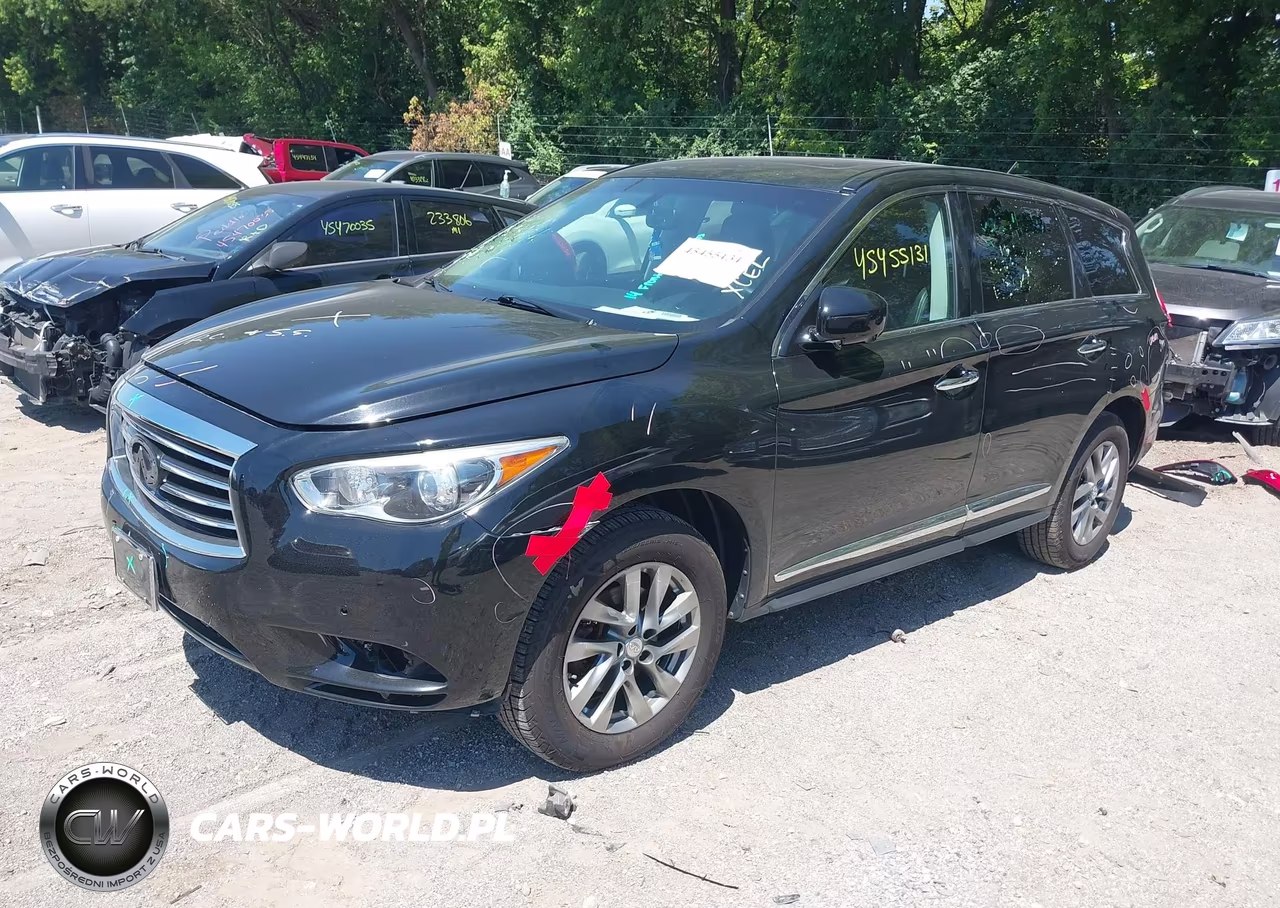 2013 Infiniti Jx35 VIN:5N1AL0MM3DC332717 - 2