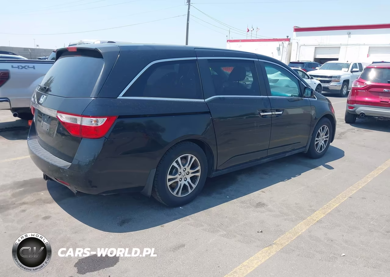 2011 Honda Odyssey Ex-L VIN:5FNRL5H69BB089222 - 4