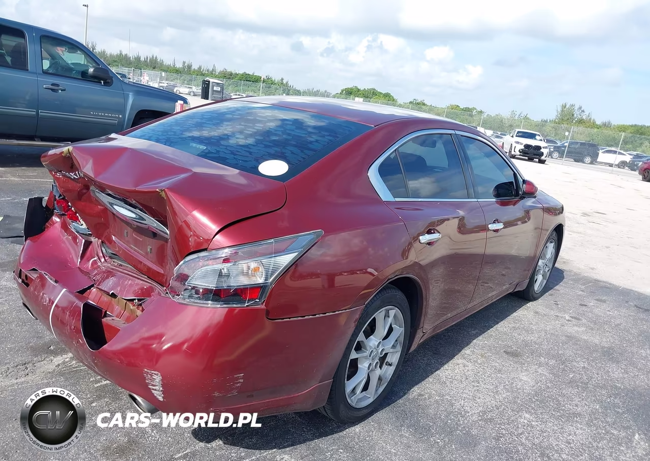 2013 Nissan Maxima 3.5 S VIN:1N4AA5AP9DC842338 - 4