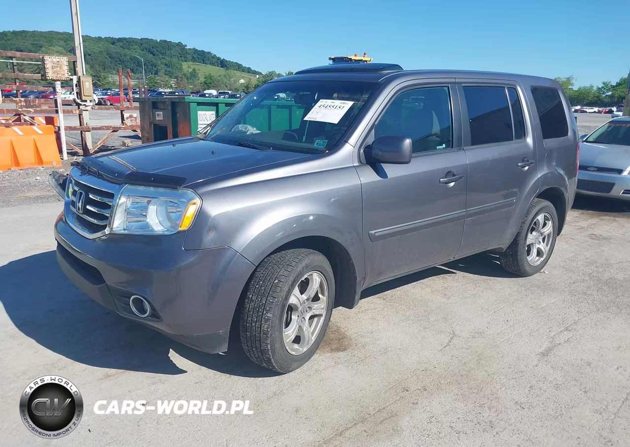 2014 Honda Pilot Ex-L VIN:5FNYF4H50EB037129 - 2