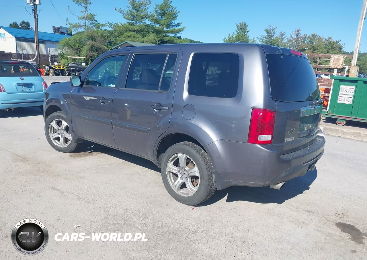 2014 Honda Pilot Ex-L VIN:5FNYF4H50EB037129 - 3