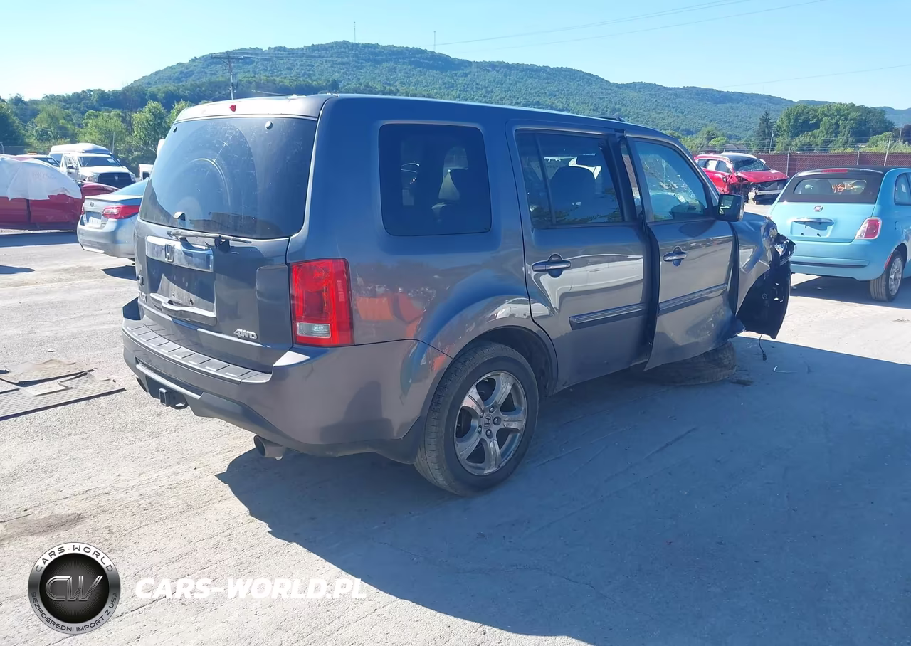 2014 Honda Pilot Ex-L VIN:5FNYF4H50EB037129 - 4