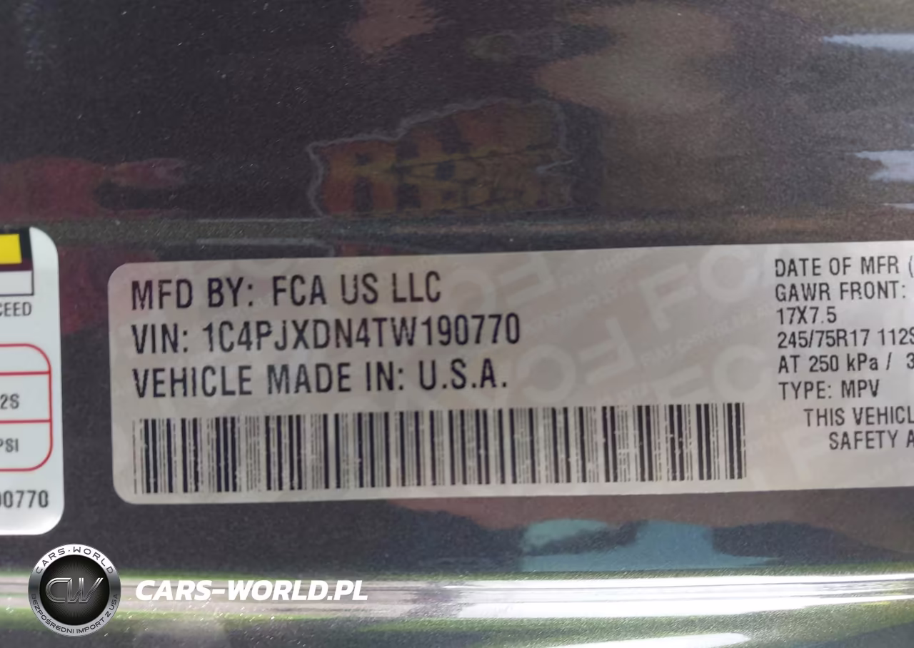 2026 Jeep Wrangler Sport VIN:1C4PJXDN4TW190770 - 9