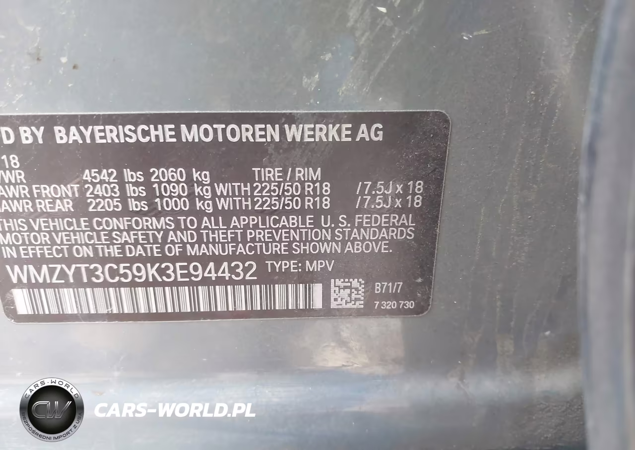 2019 Mini Countryman Cooper S VIN:WMZYT3C59K3E94432 - 9