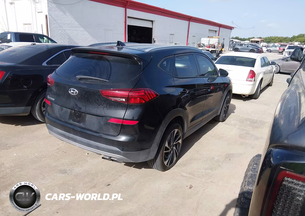 2021 Hyundai Tucson Sport VIN:KM8J33AL0MU412287 - 4