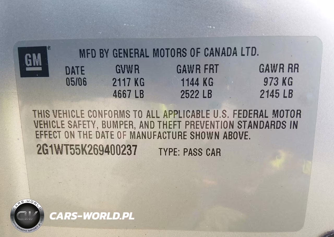 2006 Chevrolet Impala Lt VIN:2G1WT55K269400237 - 9