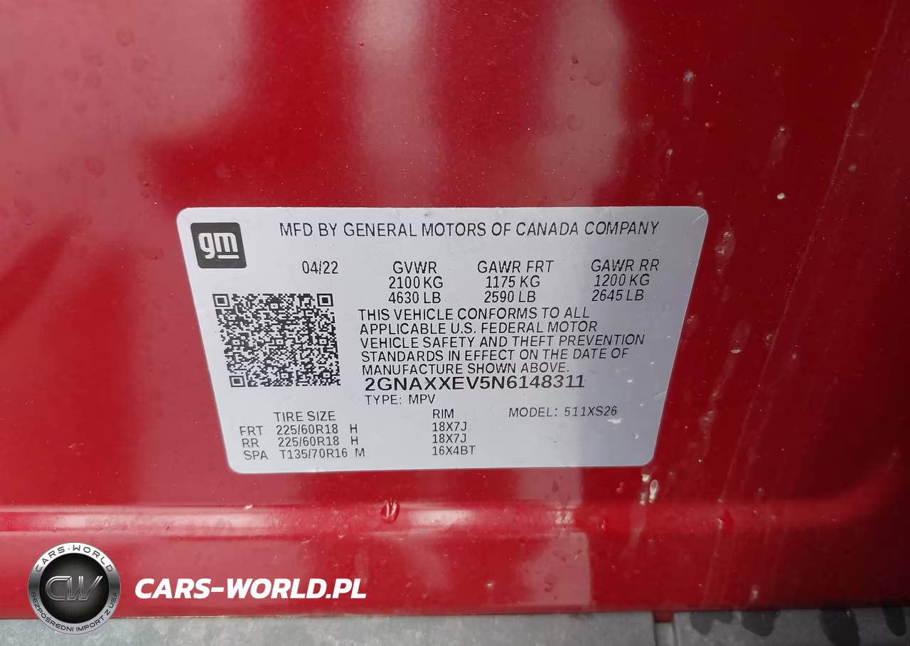2022 Chevrolet Equinox Awd Premier VIN:2GNAXXEV5N6148311 - 9