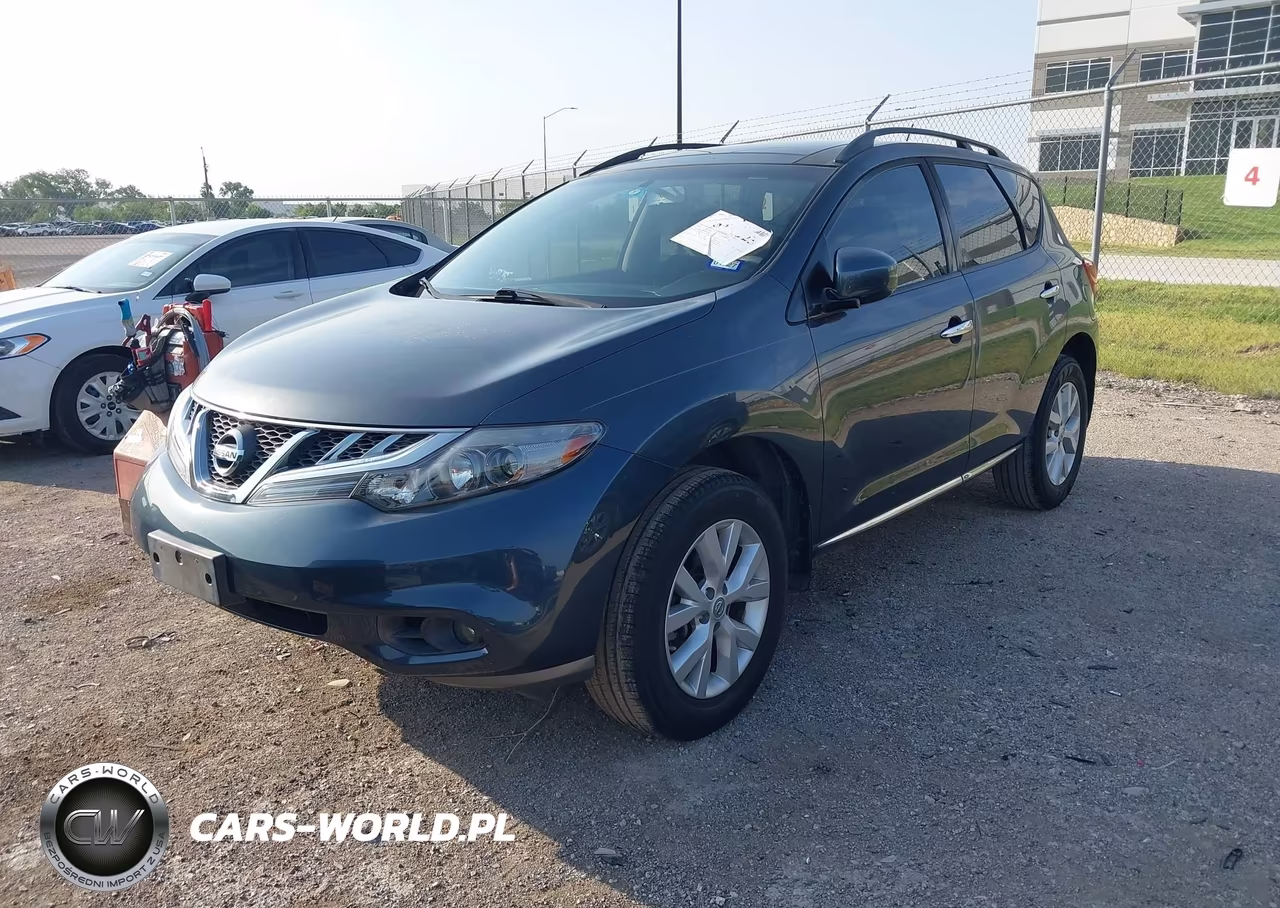 2011 Nissan Murano Sv VIN:JN8AZ1MUXBW066105 - 2