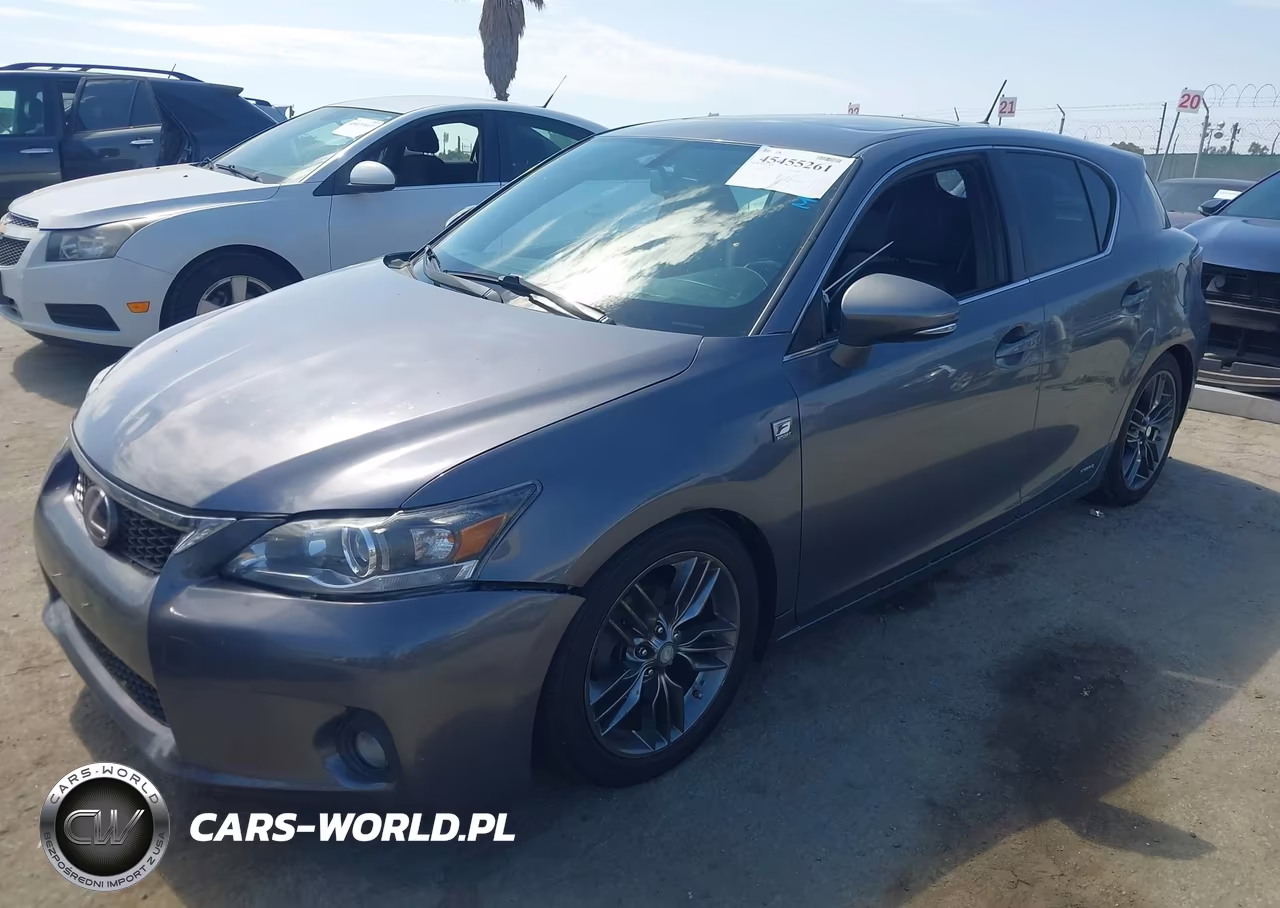 2012 Lexus Ct 200H Premium VIN:JTHKD5BH6C2049739 - 2