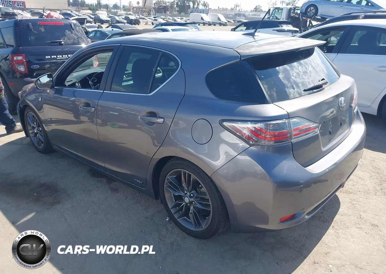 2012 Lexus Ct 200H Premium VIN:JTHKD5BH6C2049739 - 3