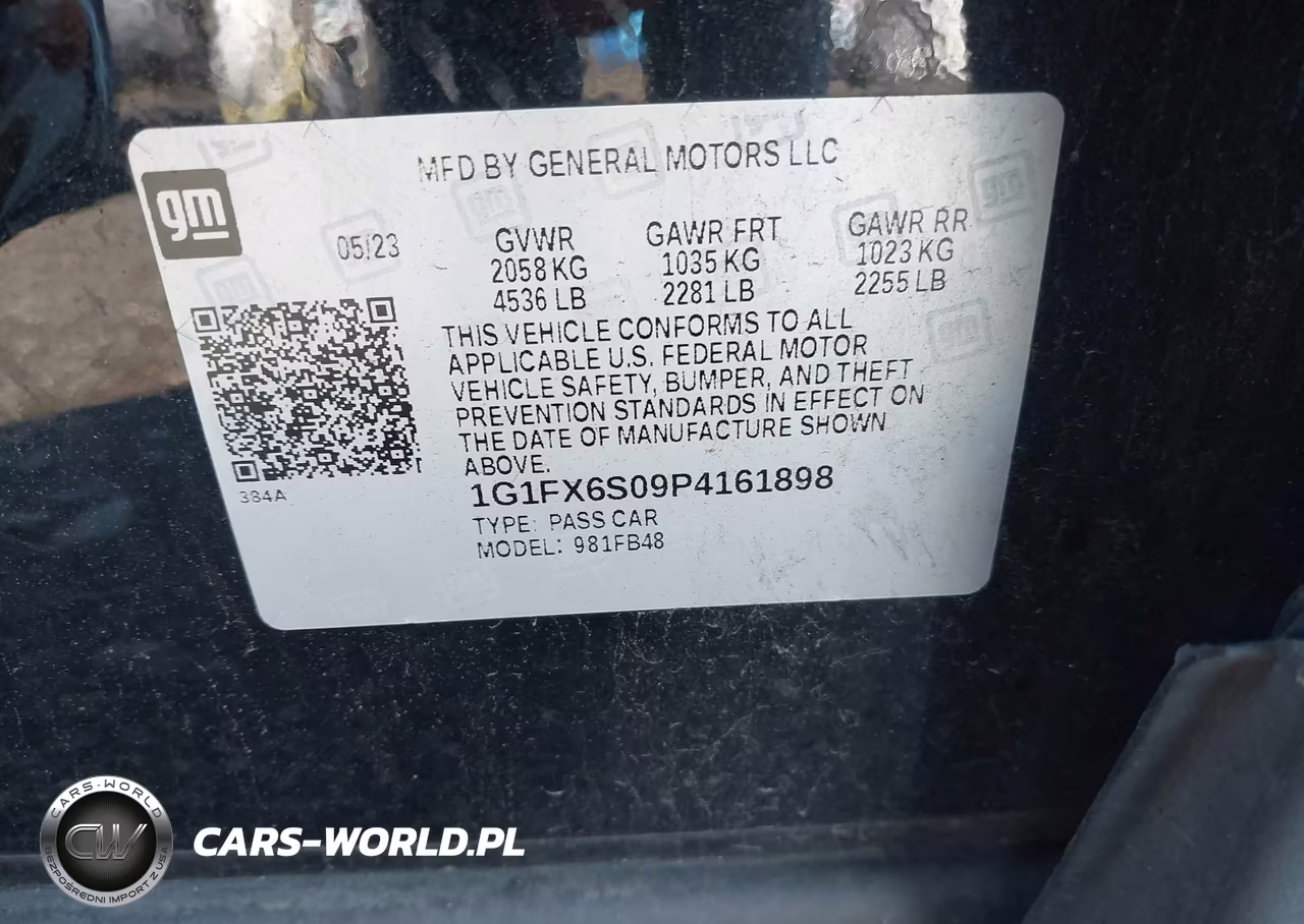 2023 Chevrolet Bolt Ev Fwd 2Lt VIN:1G1FX6S09P4161898 - 9