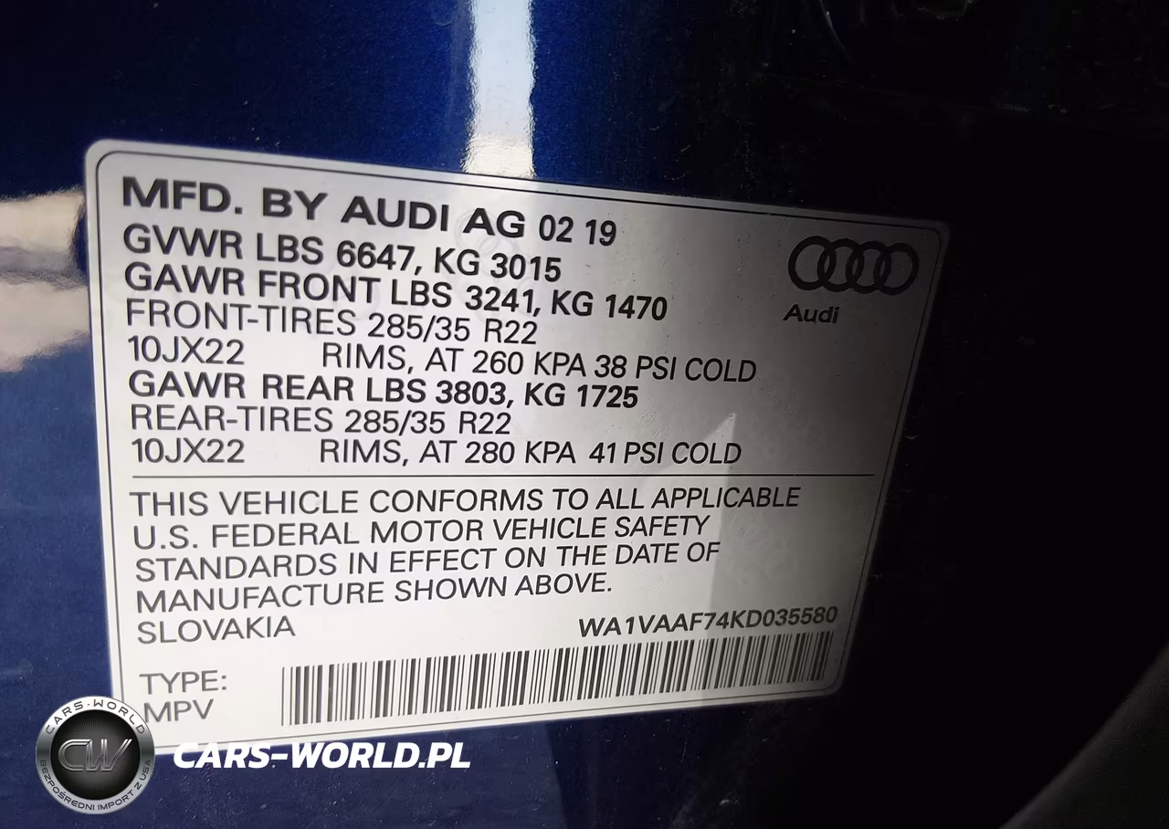 2019 Audi Q7 55 Premium VIN:WA1VAAF74KD035580 - 9
