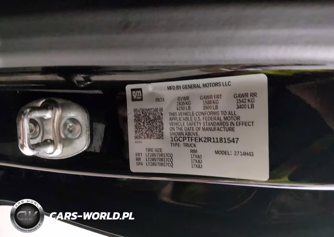 2024 Chevrolet Colorado 4Wd Zr2 VIN:1GCPTFEK2R1181547 - 9