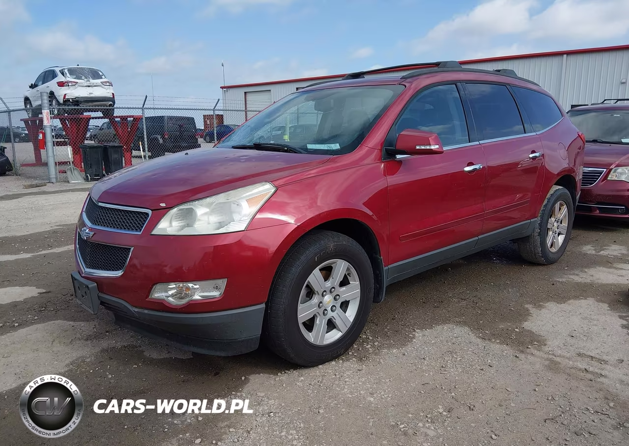 2012 Chevrolet Traverse Lt W-2Lt VIN:1GNKRJED7CJ121310 - 2