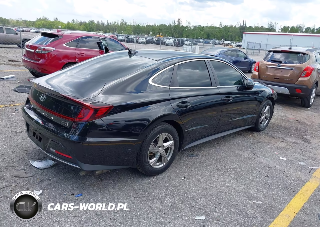 2022 Hyundai Sonata Se VIN:5NPEG4JAXNH141359 - 4