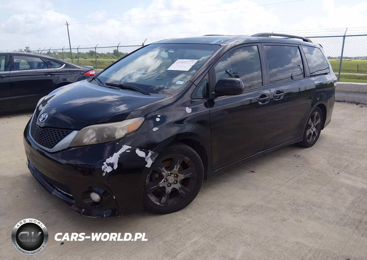 2012 Toyota Sienna Se 8 Passenger VIN:5TDXK3DC1CS188270 - 2