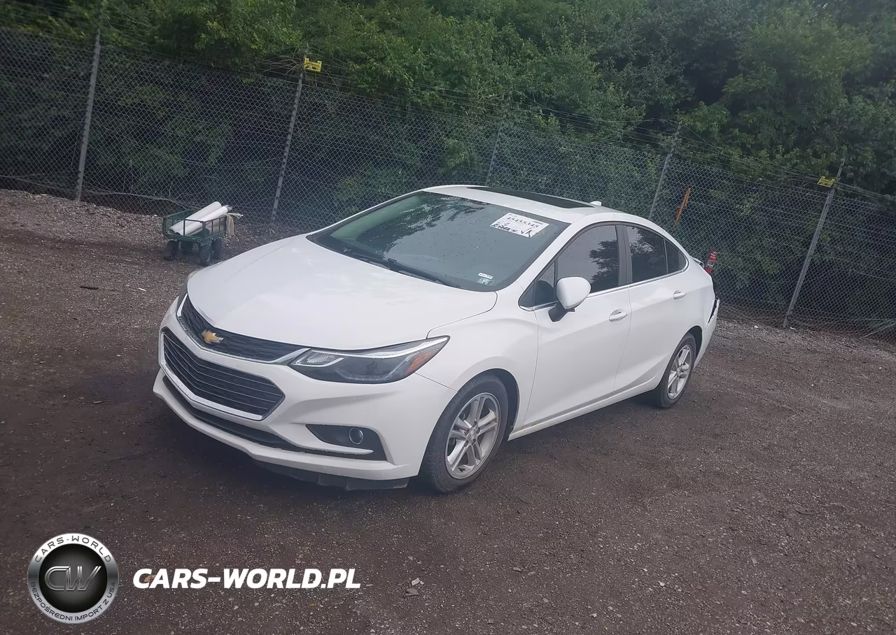 2018 Chevrolet Cruze Lt Auto VIN:1G1BH5SE5J7189642 - 2
