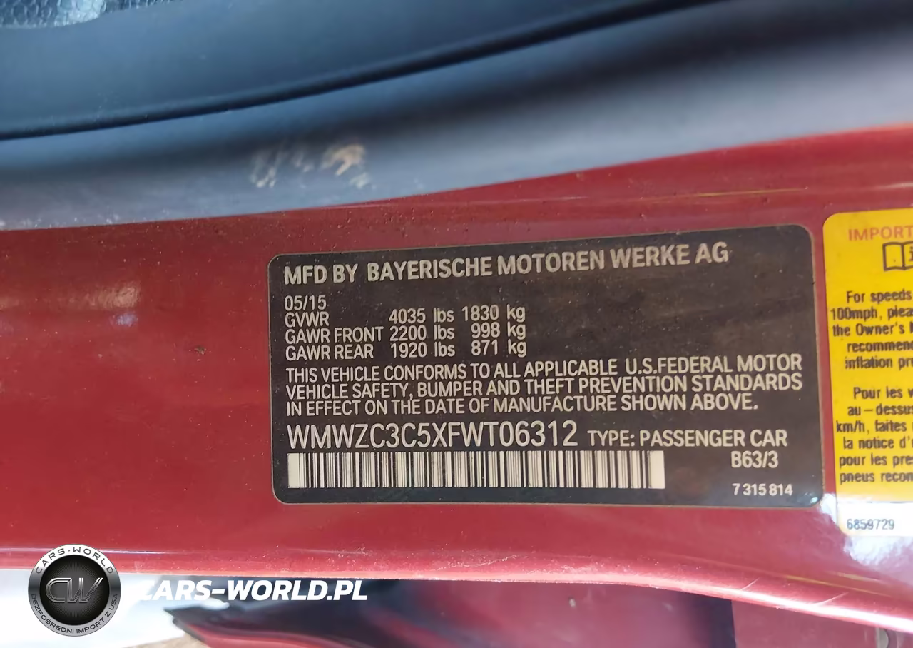 2015 Mini Countryman Cooper S VIN:WMWZC3C5XFWT06312 - 9