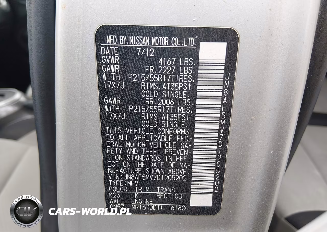2013 Nissan Juke Sv VIN:JN8AF5MV7DT205202 - 9