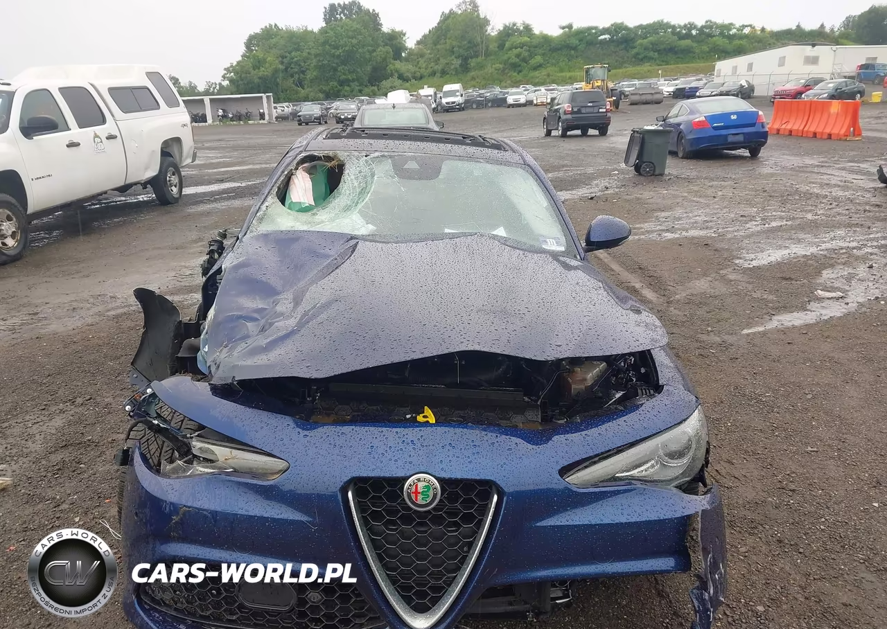 2018 Alfa Romeo Giulia Ti Sport Awd VIN:ZARFAEEN0J7590384 - 6