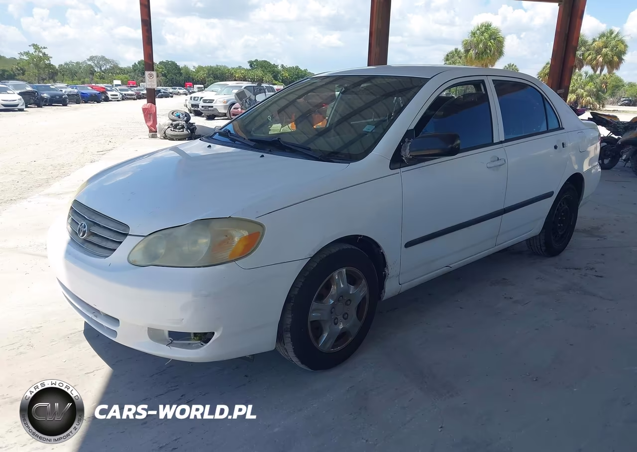 2003 Toyota Corolla Ce VIN:JTDBR32E730012384 - 2