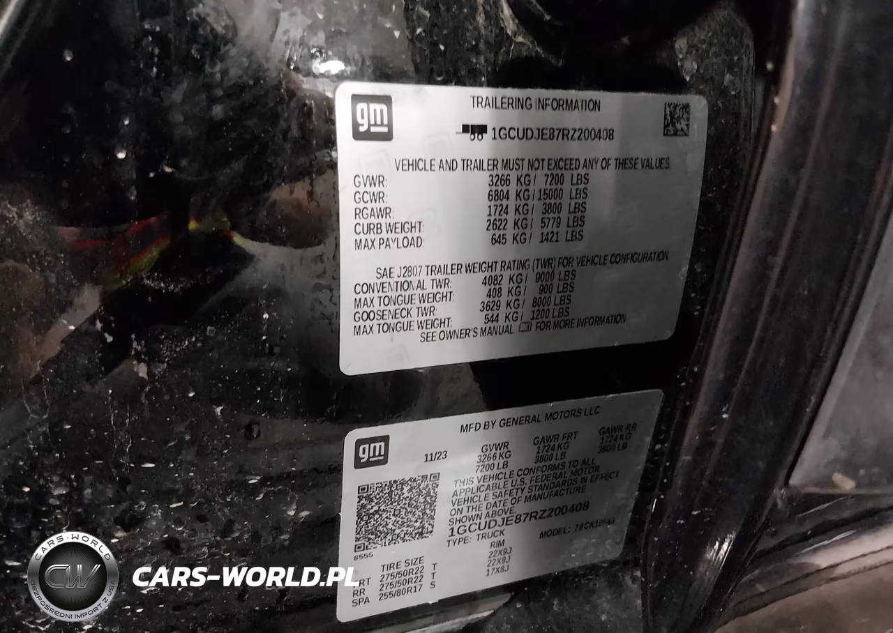 2024 Chevrolet Silverado 1500 4Wd Short Bed High Country VIN:1GCUDJE87RZ200408 - 9