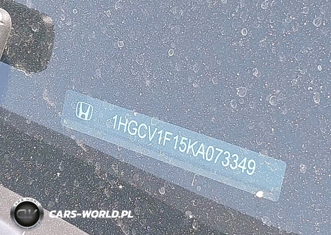 2019 Honda Accord Lx VIN:1HGCV1F15KA073349 - 17