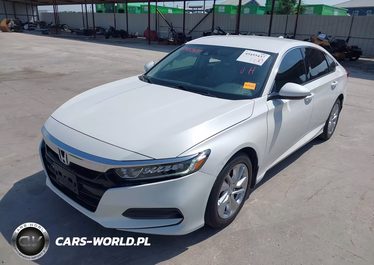 2019 Honda Accord Lx VIN:1HGCV1F15KA073349 - 2