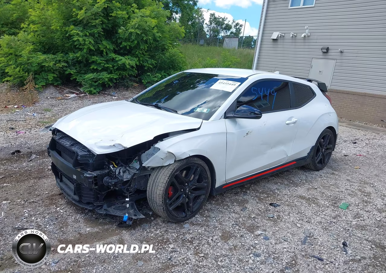 2022 Hyundai Veloster N VIN:KMHT36AH4NU013776 - 2