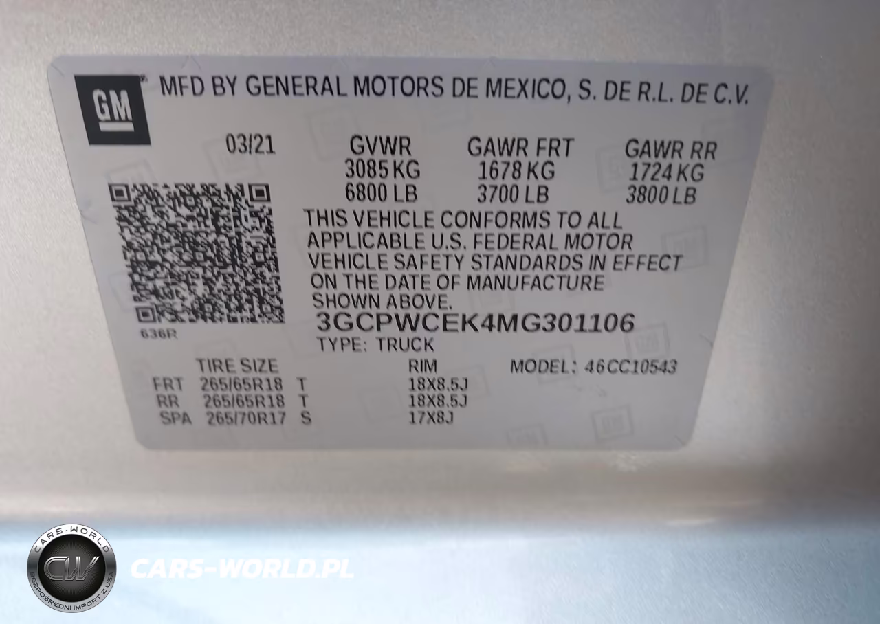 2021 Chevrolet Silverado 1500 2Wd Short Bed Lt VIN:3GCPWCEK4MG301106 - 9