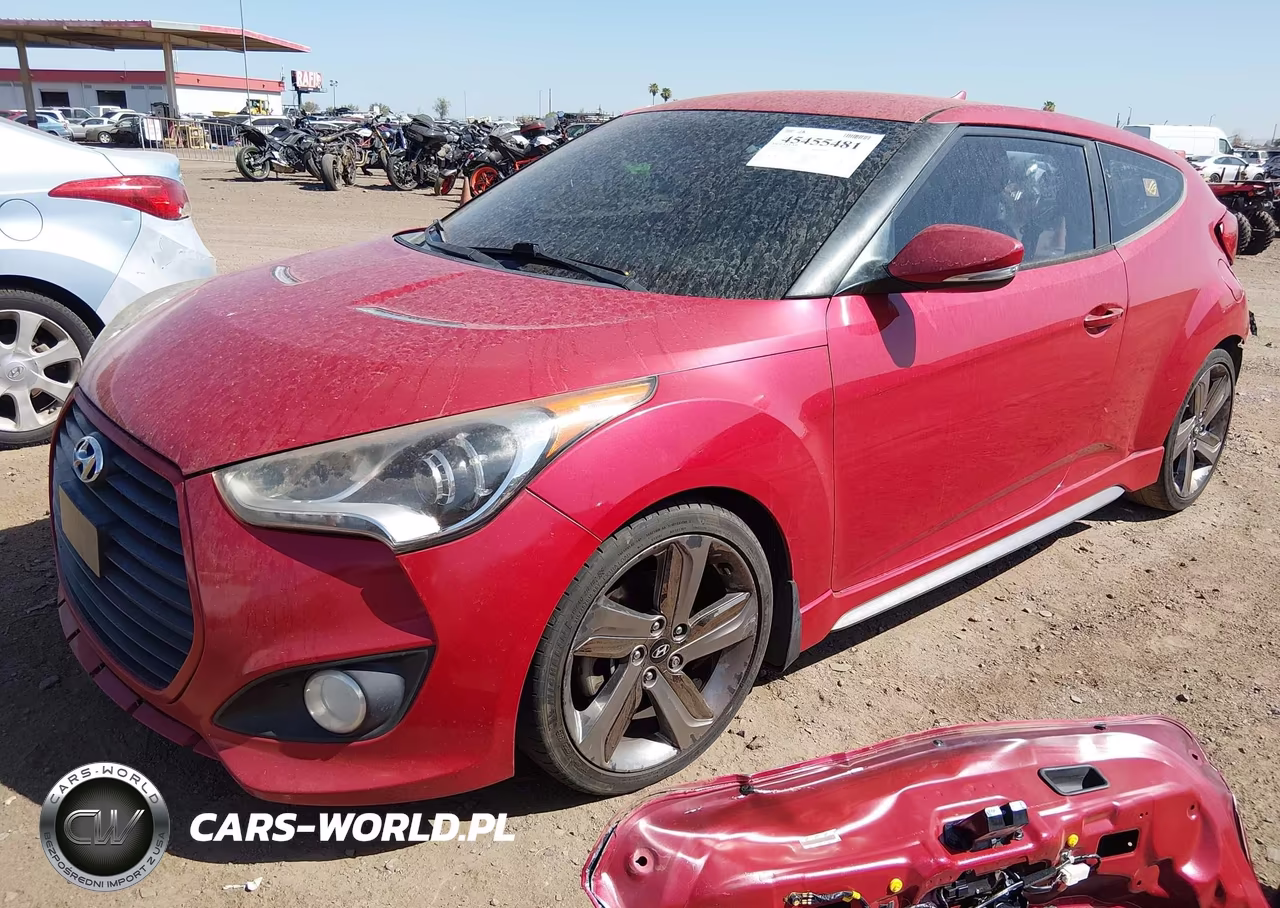2014 Hyundai Veloster Turbo W-Black VIN:KMHTC6AE1EU208028 - 2
