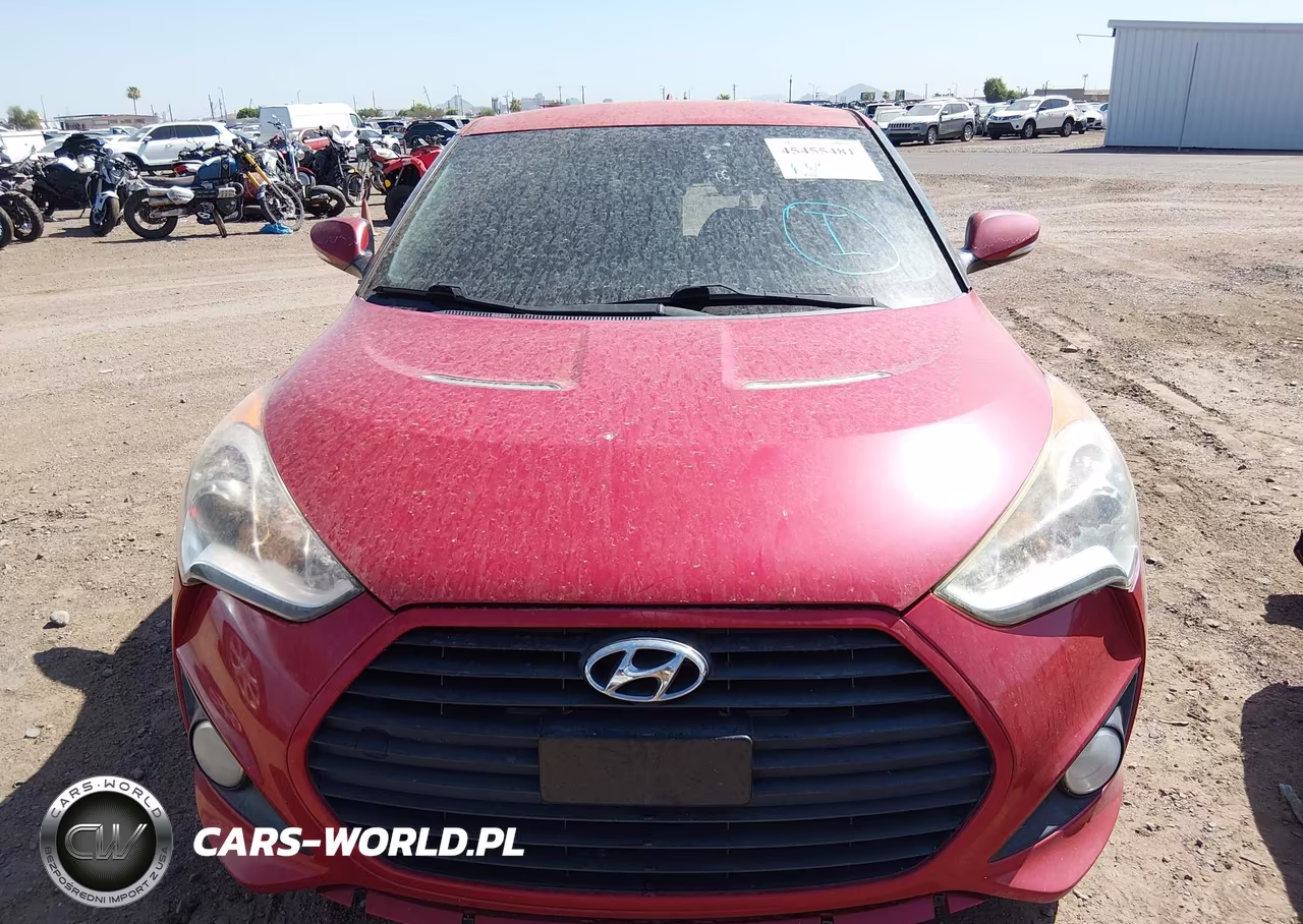 2014 Hyundai Veloster Turbo W-Black VIN:KMHTC6AE1EU208028 - 6