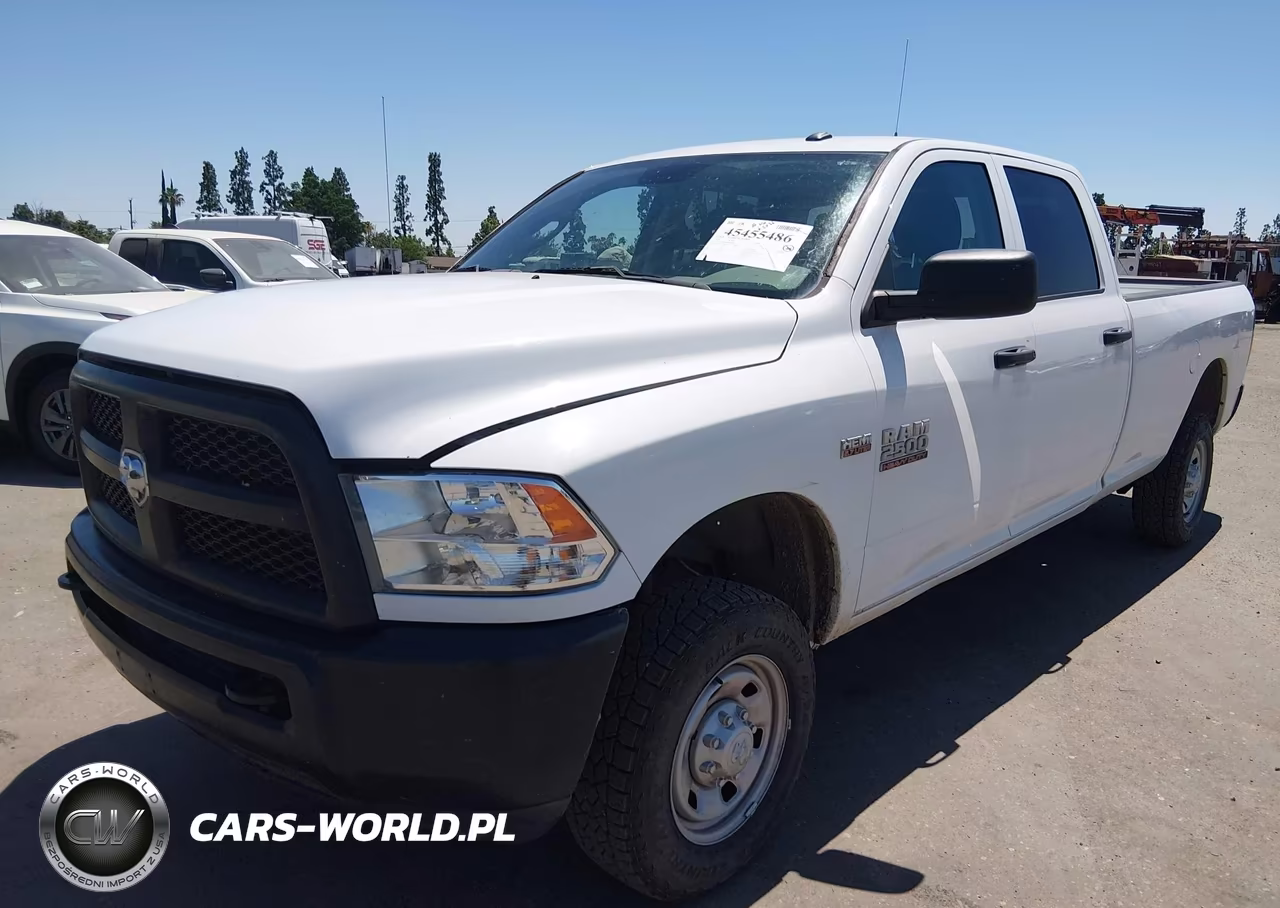 2018 Ram 2500 Tradesman 4X4 8' Box VIN:3C6TR5HT9JG295263 - 2