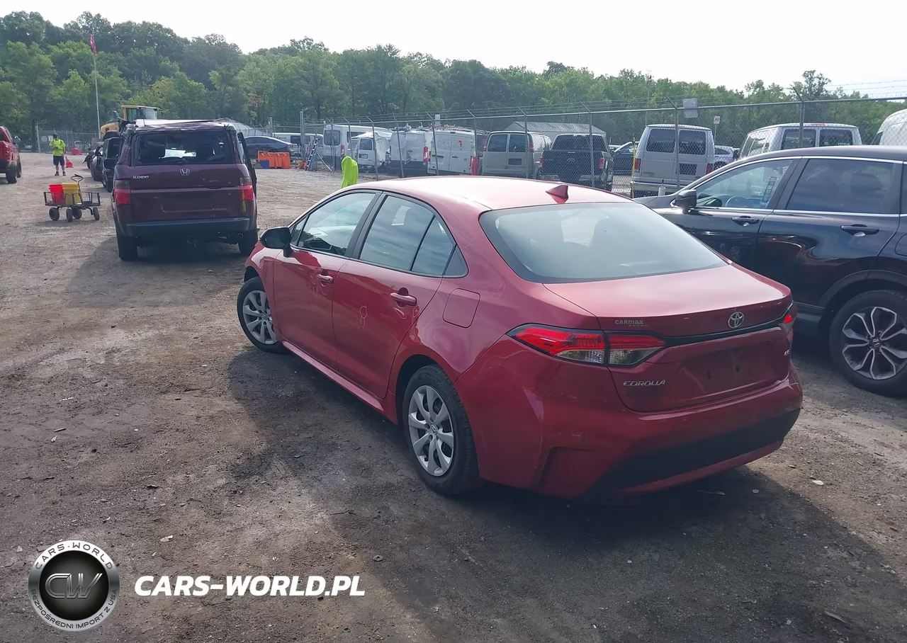 2020 Toyota Corolla Le VIN:5YFEPRAE3LP084325 - 3