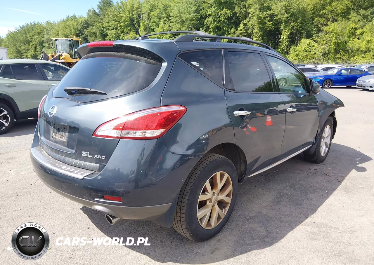 2011 Nissan Murano Sl VIN:JN8AZ1MW8BW183716 - 4