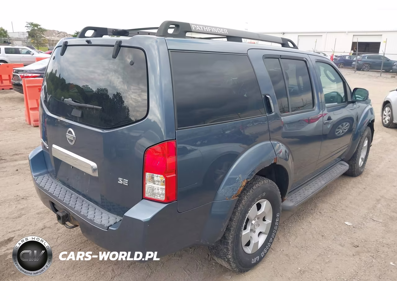 2005 Nissan Pathfinder Se VIN:5N1AR18W95C741645 - 4