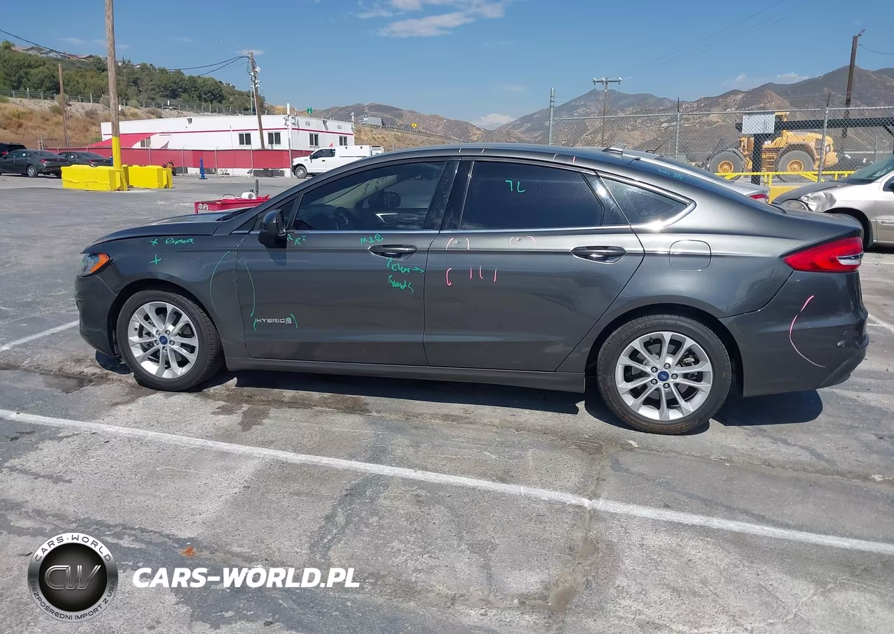 2019 Ford Fusion Hybrid Se VIN:3FA6P0LU7KR268881 - 14