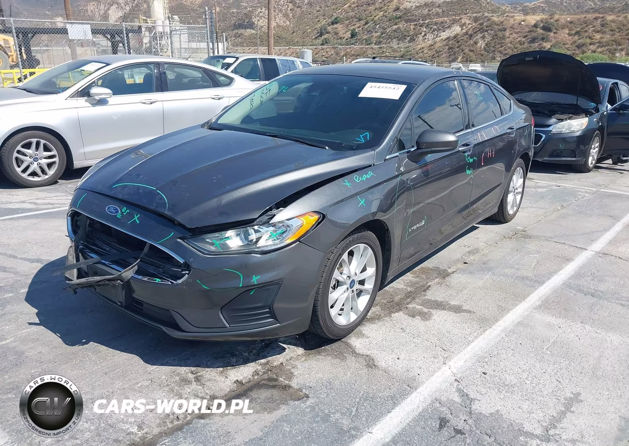 2019 Ford Fusion Hybrid Se VIN:3FA6P0LU7KR268881 - 2