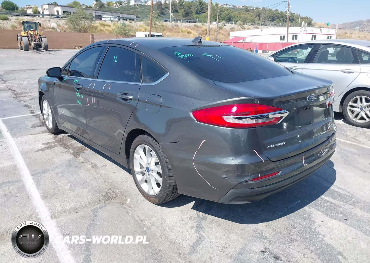 2019 Ford Fusion Hybrid Se VIN:3FA6P0LU7KR268881 - 3