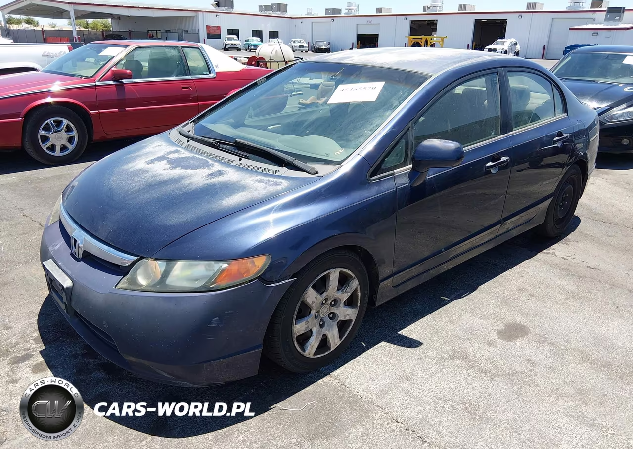 2007 Honda Civic Lx VIN:1HGFA16587L029756 - 2