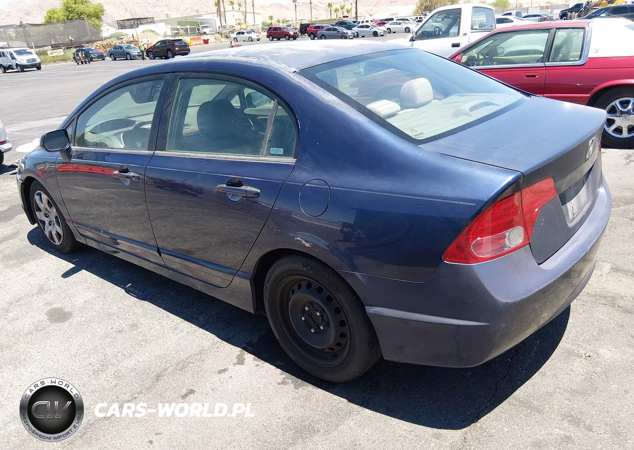 2007 Honda Civic Lx VIN:1HGFA16587L029756 - 3