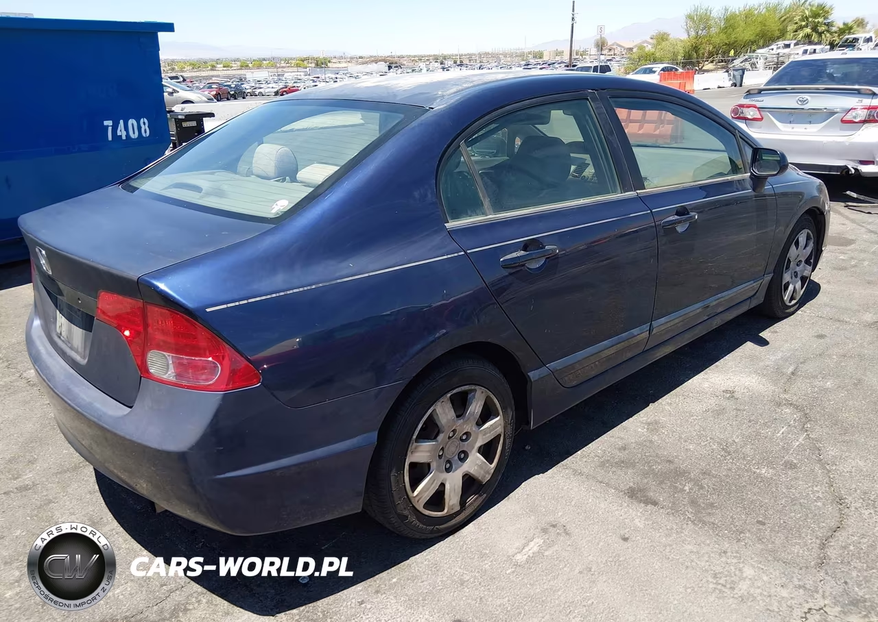 2007 Honda Civic Lx VIN:1HGFA16587L029756 - 4
