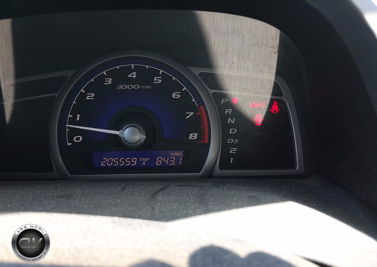 2007 Honda Civic Lx VIN:1HGFA16587L029756 - 7