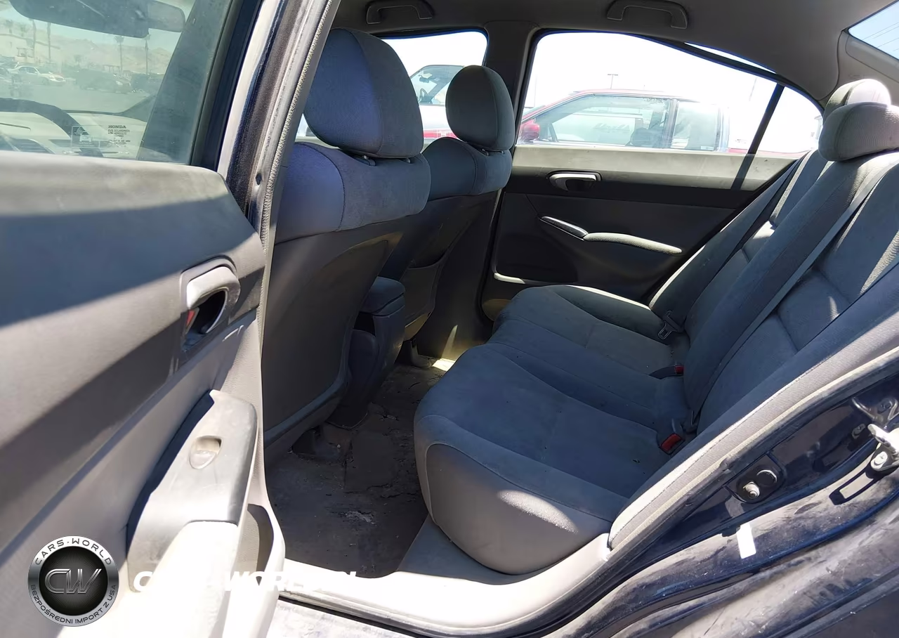 2007 Honda Civic Lx VIN:1HGFA16587L029756 - 8