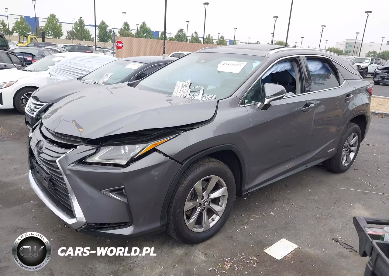 2019 Lexus Rx 450H VIN:2T2BGMCA8KC034322 - 2