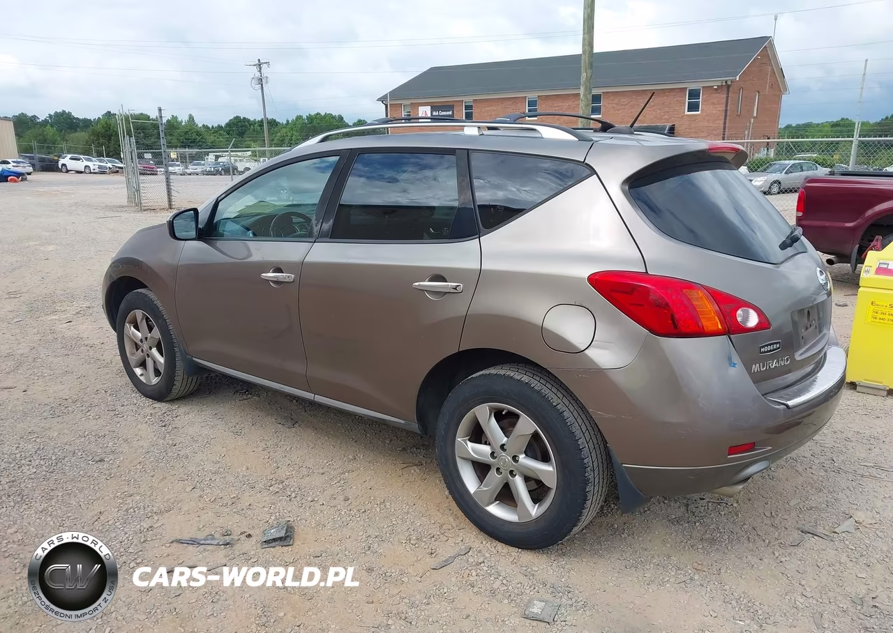 2009 Nissan Murano Sl VIN:JN8AZ18U59W106868 - 3